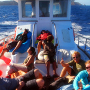 Berlenga Island Boat Leaving