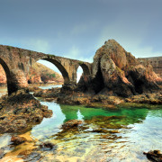 Berlenga Island St. John Baptist Fort and bridge