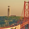 Lisbon Christ and Bridge